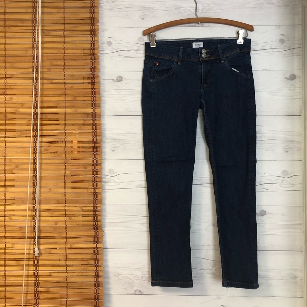 Hudson Jeans Colin Flap Skinny Stretch Medium Wash Denim Women's Size 27